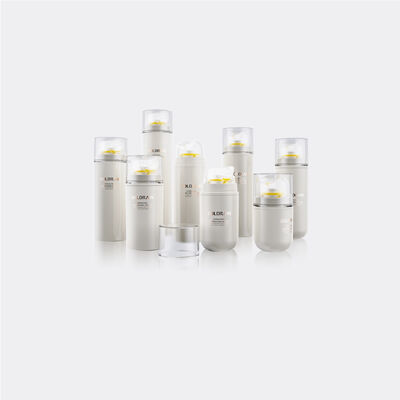 PP/PP PCR Material Airless Pump Bottles with 360 Degree Dispensing and Big Dosage Pump for Cosmetics